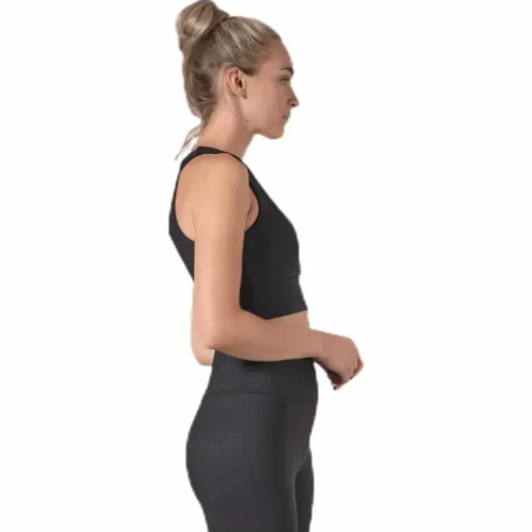 Vision Rib Bra Black