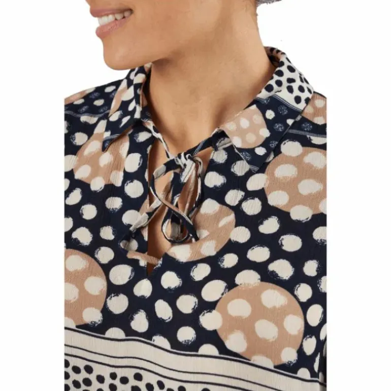 Vmanna 3/4 Top Wvn Ga Spe Navy Blazer