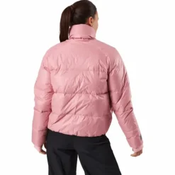 Volume Puffer Jacket Pink Edge