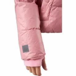 Volume Puffer Jacket Pink Edge