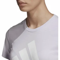 W Badge Of Sport Cotton Tee - Regular Fit Purple Tint