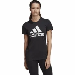W Badge Of Sport Cotton Tee - Regular Fit Black