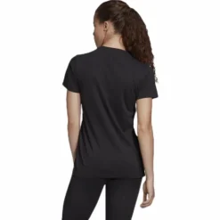 W Badge Of Sport Cotton Tee - Regular Fit Black