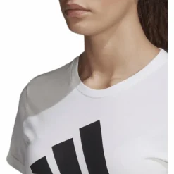 W Badge Of Sport Cotton Tee - Regular Fit White