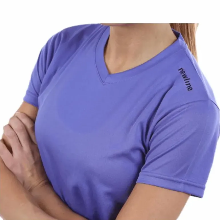 W Base Cool T-Shirt Purple