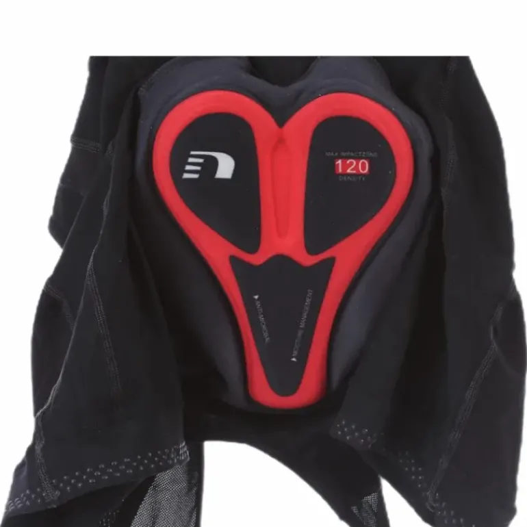 W Bike 8 Panels Bib Shorts Black
