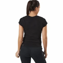 W Black Grey Logo T-shirt Black