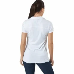 W Cloudspun Coast Polo Bright White