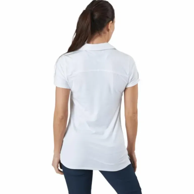 W Cloudspun Coast Polo Bright White
