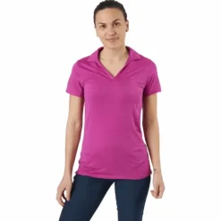 W Cloudspun Coast Polo Festival Fuchsia Heather
