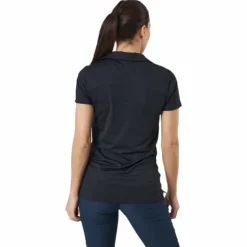 W Cloudspun Coast Polo Puma Black Heather