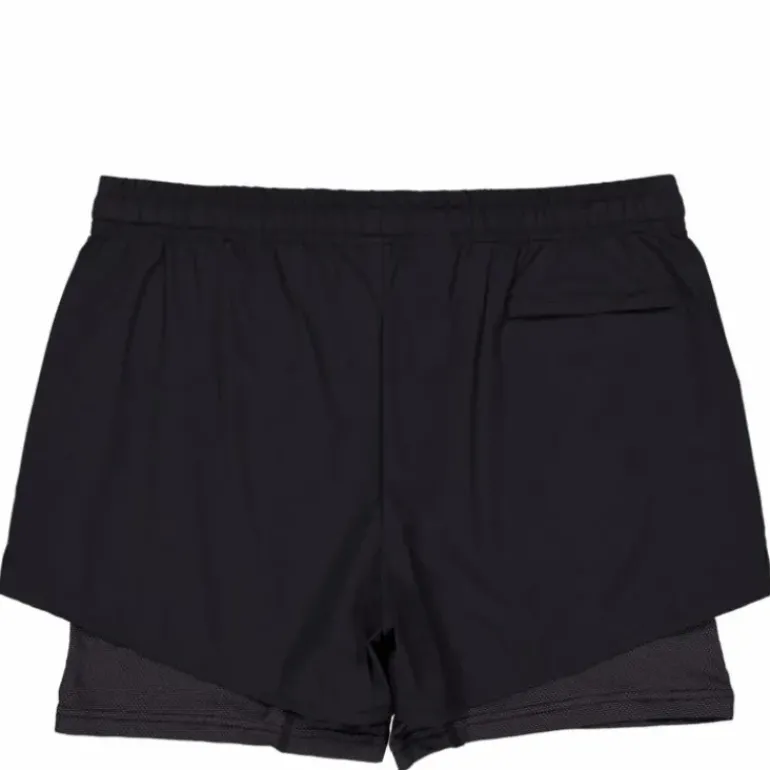 W Double Layer Shorts Black