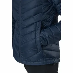 W Frost Down Hood Jacket Blue Shadow
