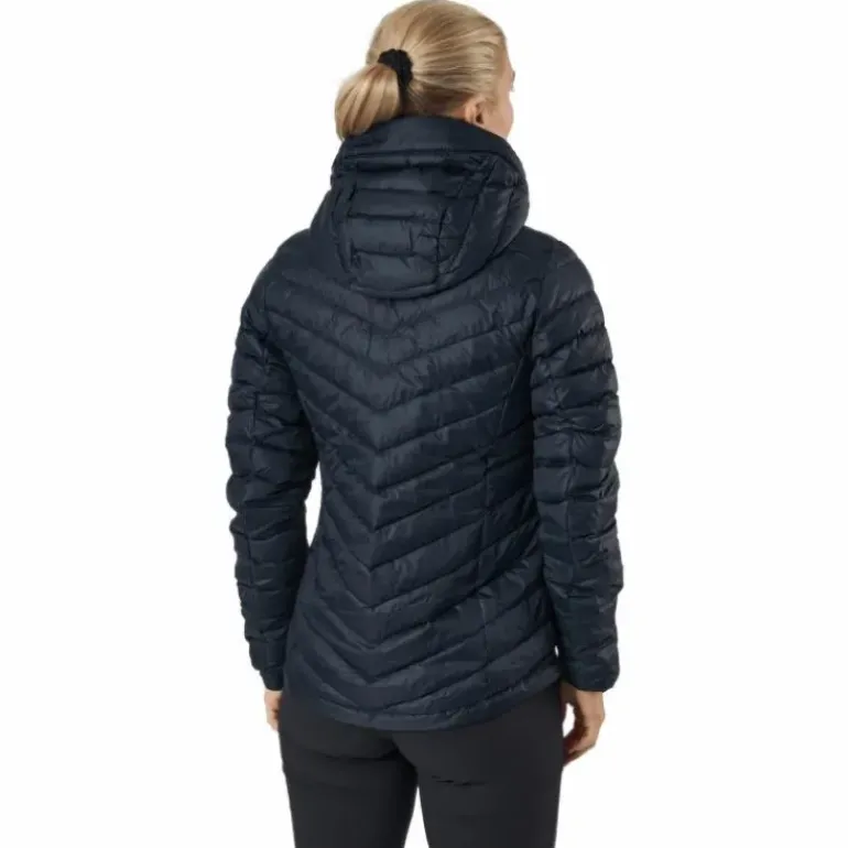 W Frost Down Hood Jacket Black