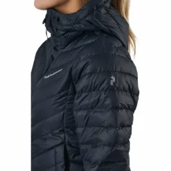 W Frost Down Hood Jacket Black