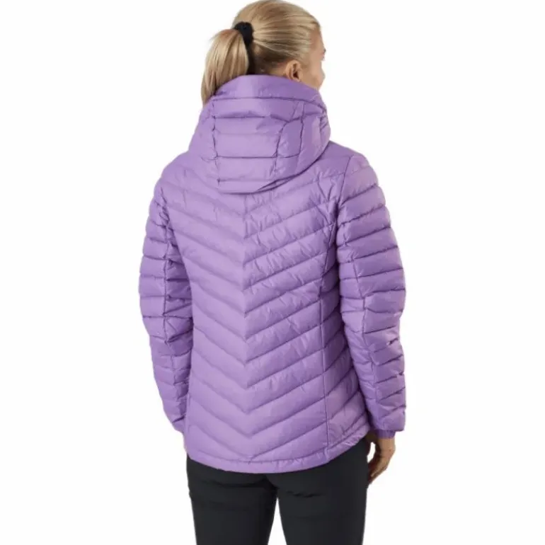 W Frost Down Hood Jacket Action Lilac