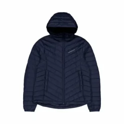 W Frost Down Hood Jacket Blue Shadow