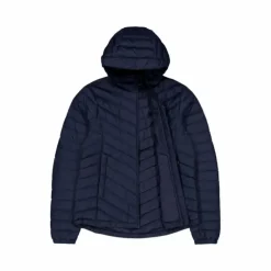 W Frost Down Hood Jacket Blue Shadow
