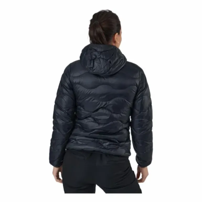 W Helium Down Hood Jacket Black