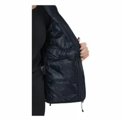 W Helium Down Hood Jacket Black