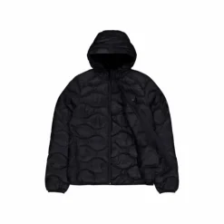 W Helium Down Hood Jacket Black