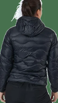 W Helium Down Hood Jacket Black