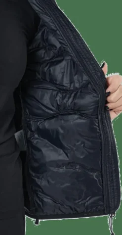W Helium Down Hood Jacket Black