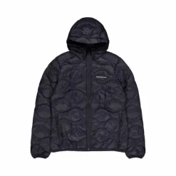 W Helium Down Hood Jacket Black