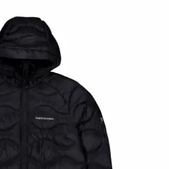 W Helium Down Hood Jacket Black