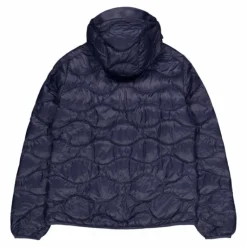 W Helium Down Hood Jacket Blue Shadow