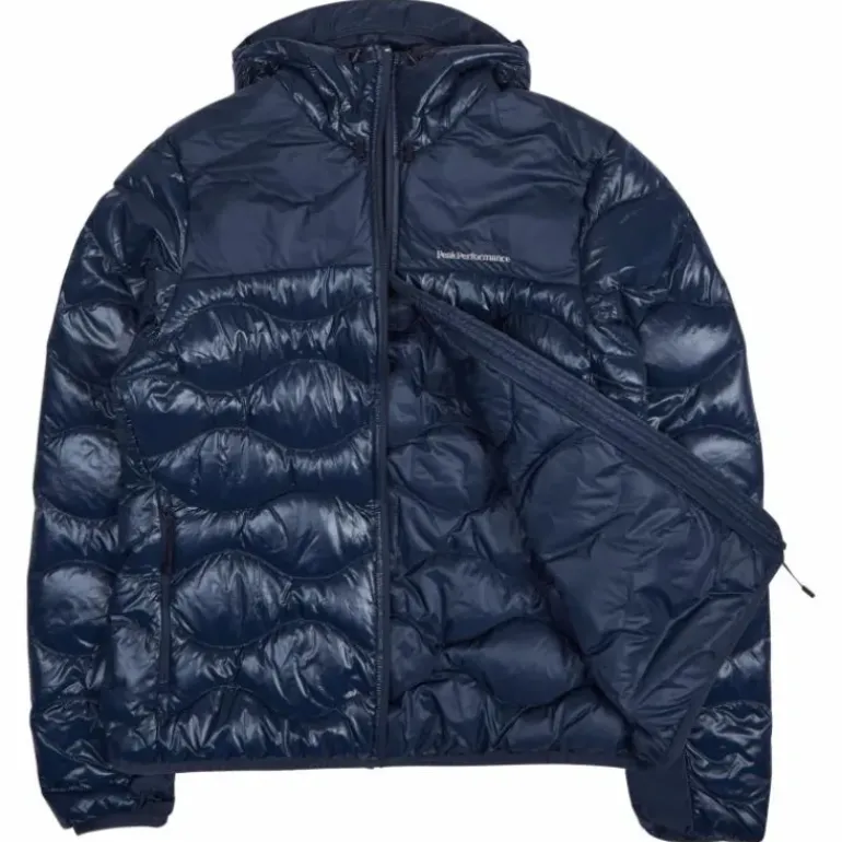 W Helium Glacier Hood Jacket blue
