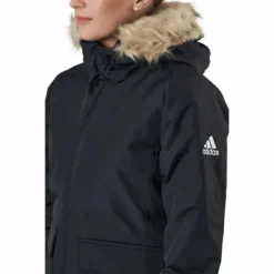 W Hooded Parka Black