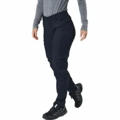 W Iconiq Zip Off Pants Black
