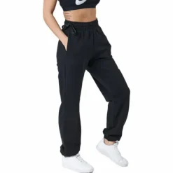 W Nsw Ft Flc Os Pant Dnc Black