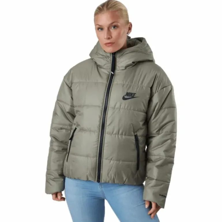 W Nsw Syn Tf Rpl Hd Jkt Matte Olive/matte Olive/black