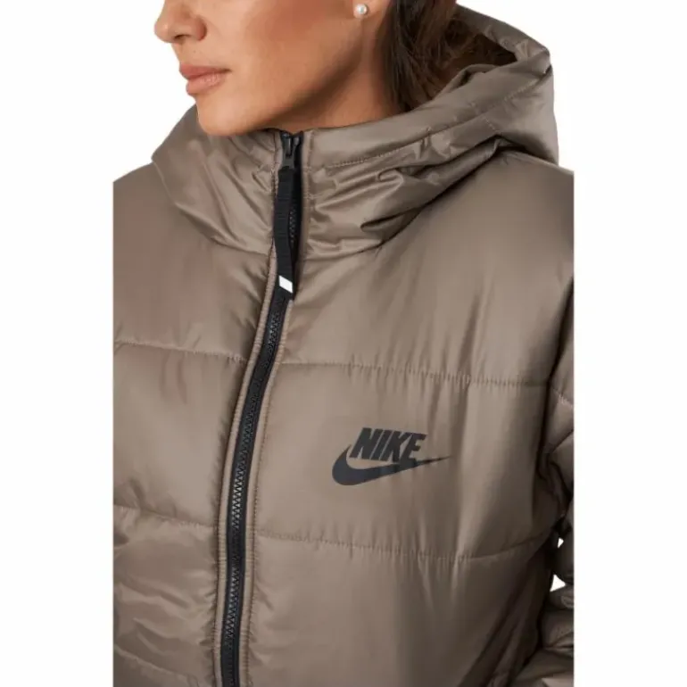 W Nsw Syn Tf Rpl Hd Jkt Olive Grey/black/black