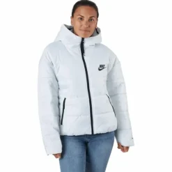 W Nsw Syn Tf Rpl Hd Jkt Summit White/summit White/blac