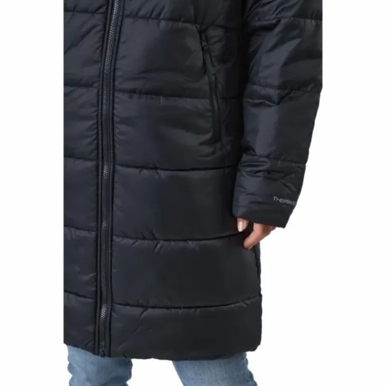 W Nsw Syn Tf Rpl Hd Parka Black/black/white