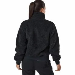 W Original Pile Zip Black