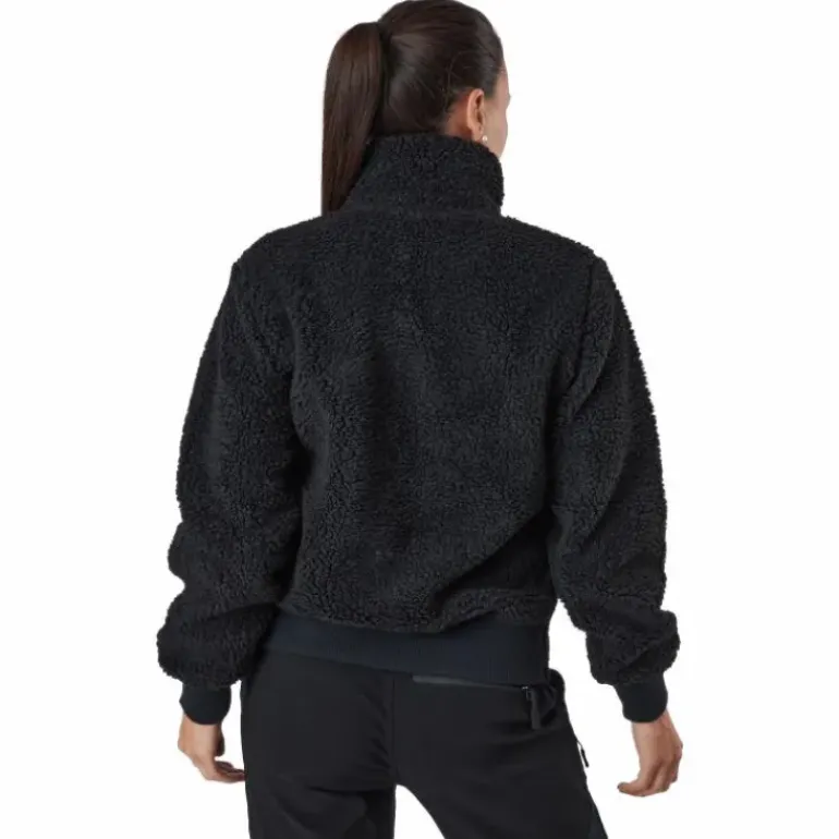 W Original Pile Zip Black