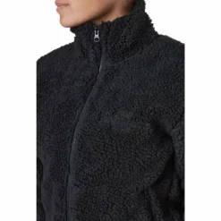 W Original Pile Zip Black