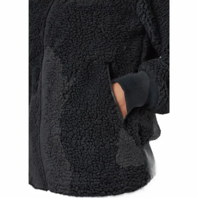 W Original Pile Zip Black