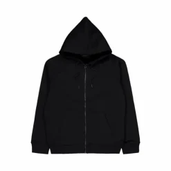 W Original Small Logo Zip Black