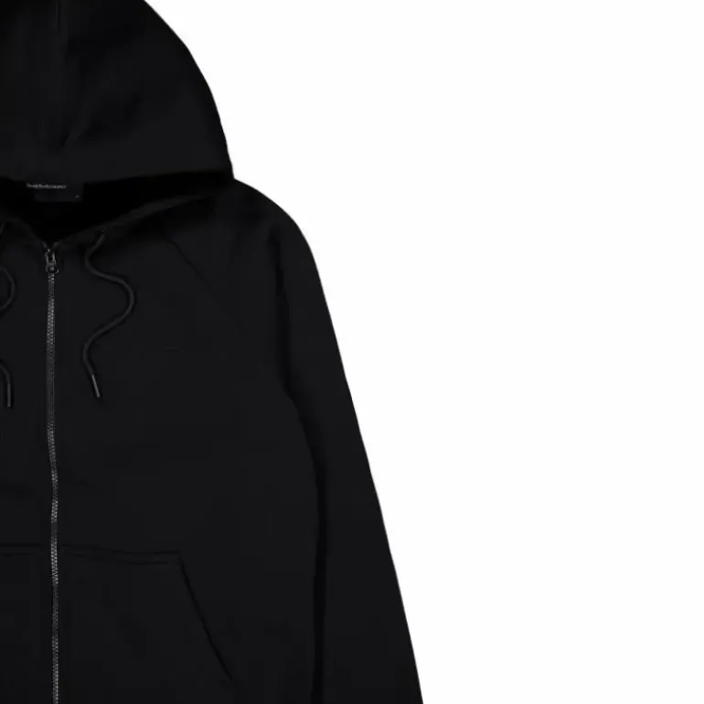 W Original Small Logo Zip Black