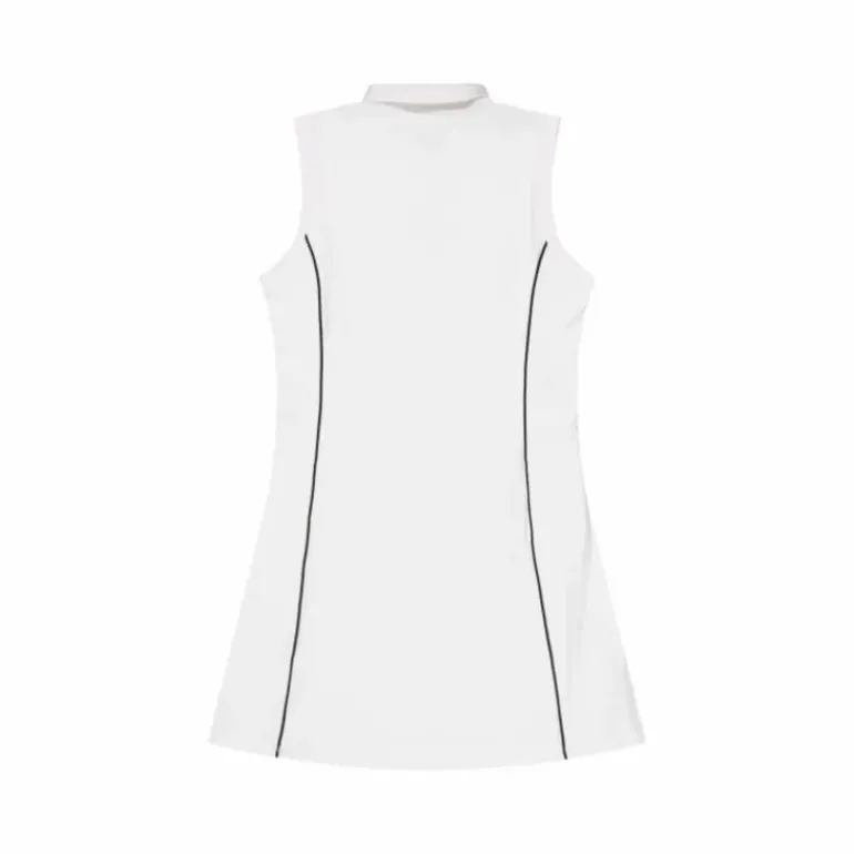 W Pique Dress White