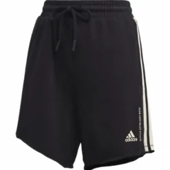 W Recycled Cotton Short Black
