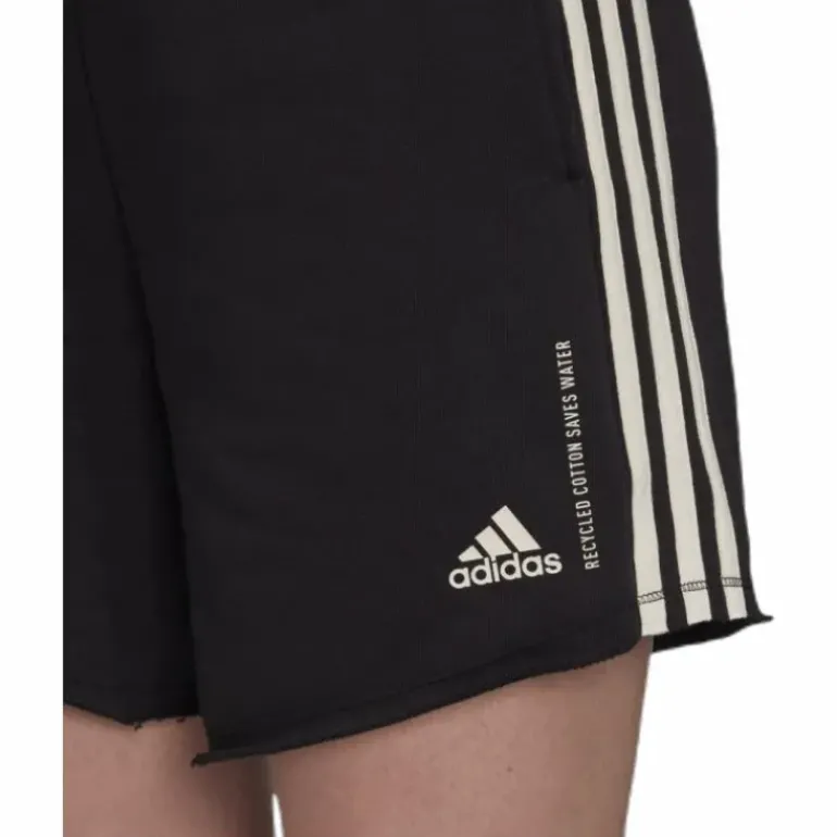 W Recycled Cotton Short Black
