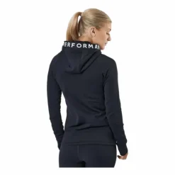 W Rider Zip Hood Black