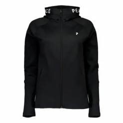 W Rider Zip Hood Black