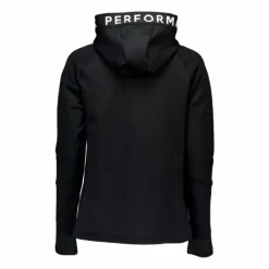 W Rider Zip Hood Black